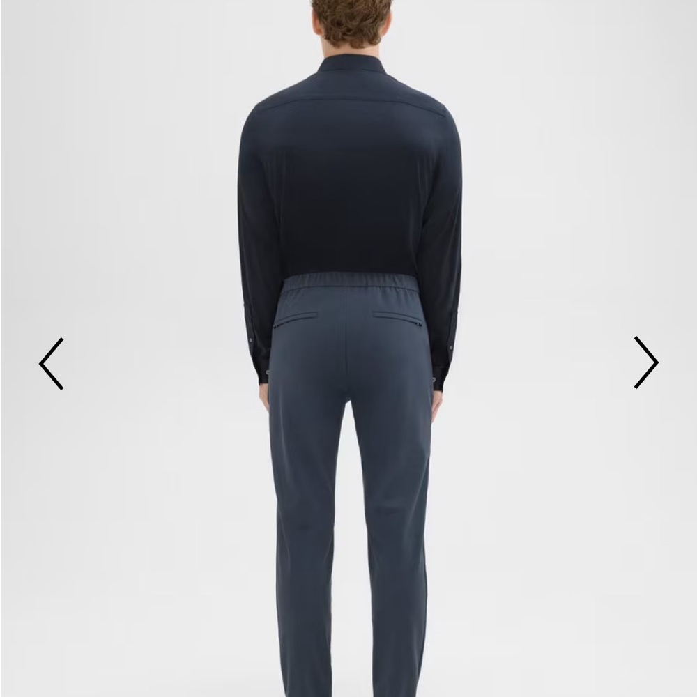 Theory Terrance Jogger in Precision Ponte - New with tags - Basalt - Picture 3 of 4